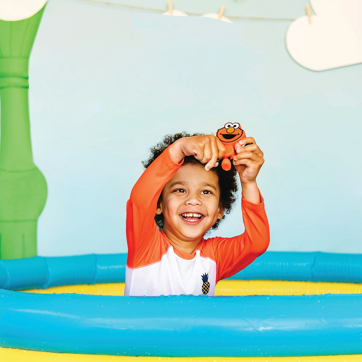 Glo Pals Sesame Street Water Activated Bath Toy - Elmo