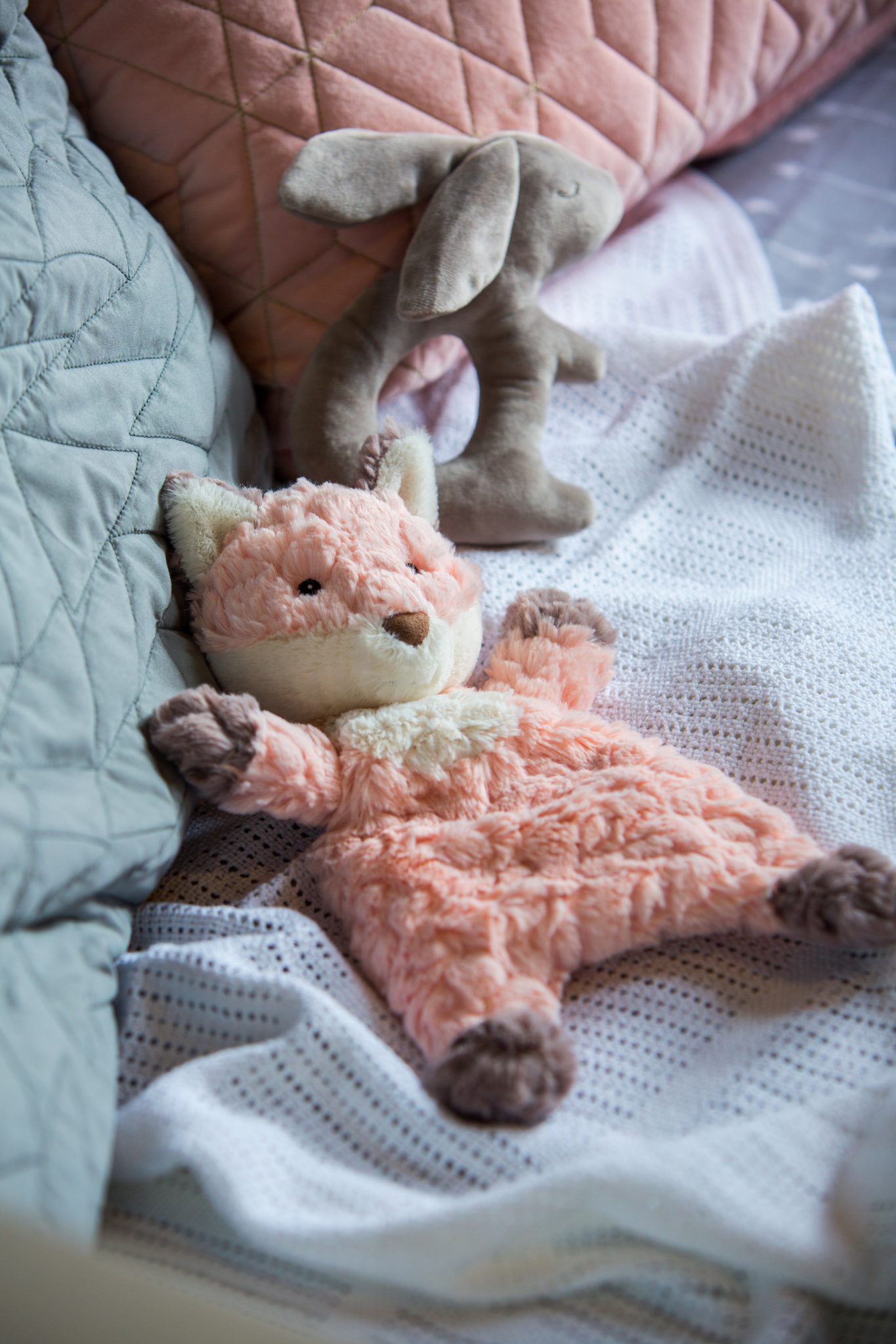 Mary Meyer Putty Nursery Lovey Fox 11" – Soft Security Blanket Fox Stuffed Animal