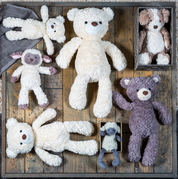Mary Meyer Putty Nursery Cream Bear 11" – Ultra-Soft Stuffed Baby Bear Plush