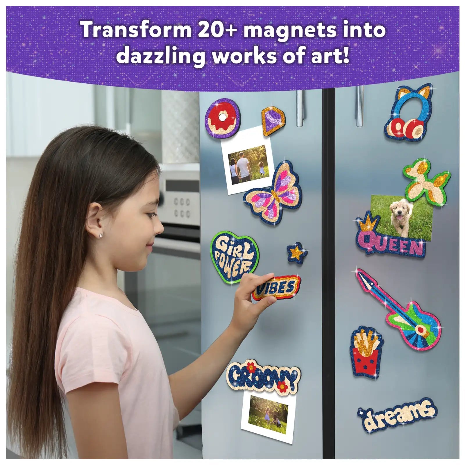Skillmatics Foil Fun: Girl Power – Scratch & Reveal Foil Art Activity