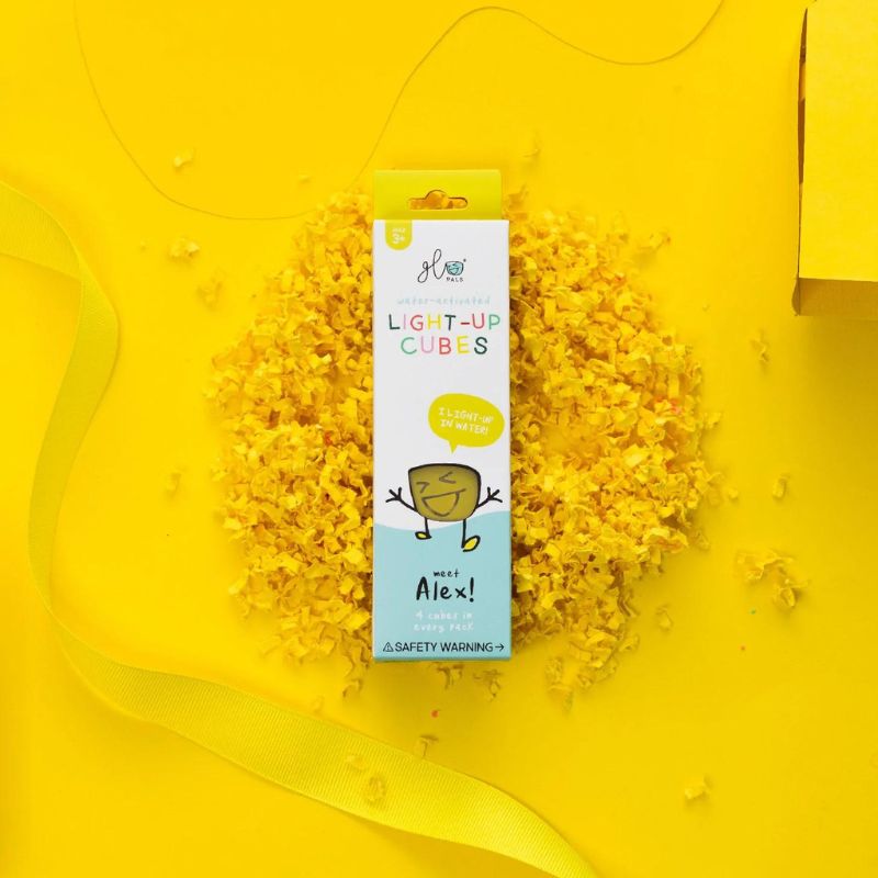 Glo Pals Light Up Cubes 4pk - Alex