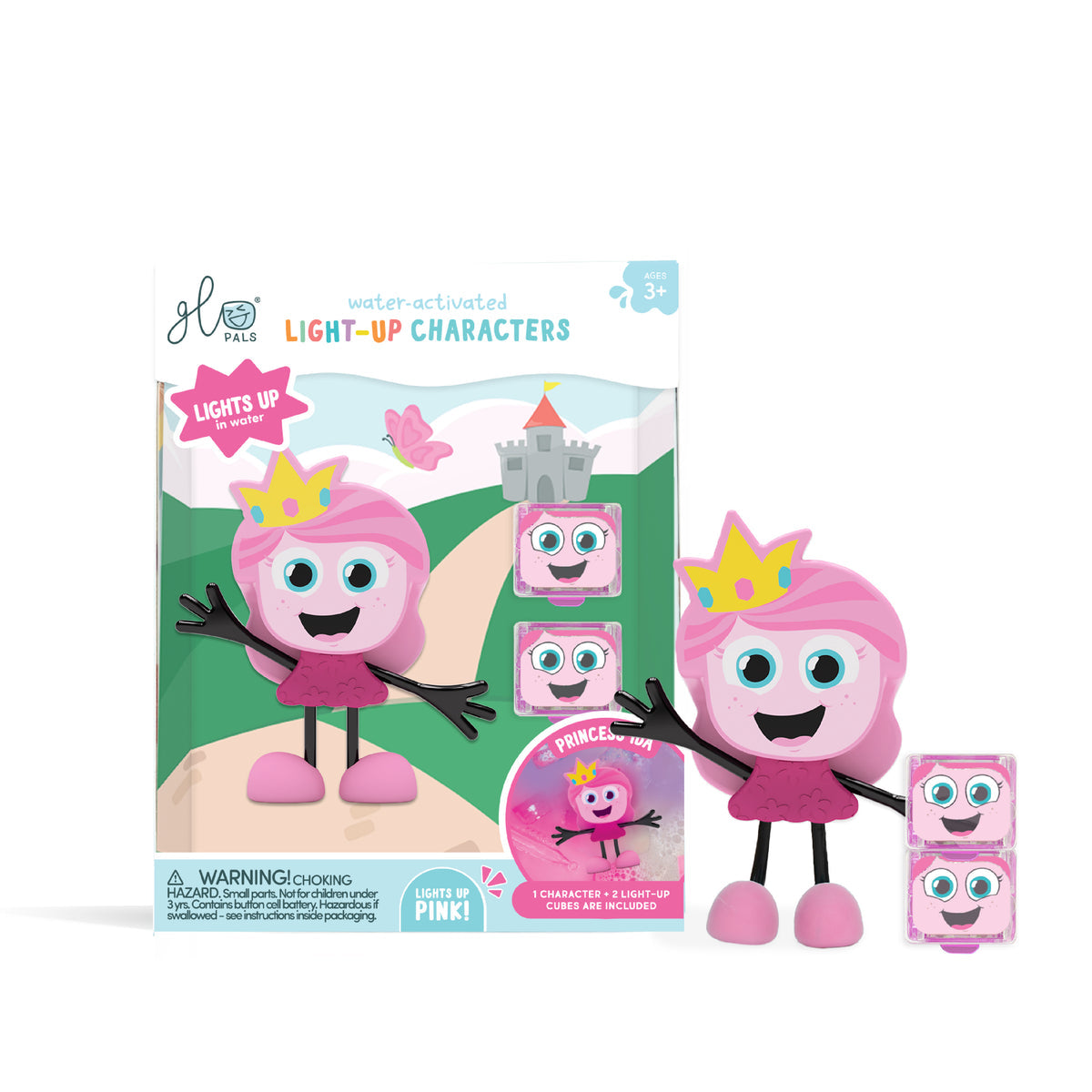 Glo Pals Princess Ida Light-Up Water-Activated Bath Character
