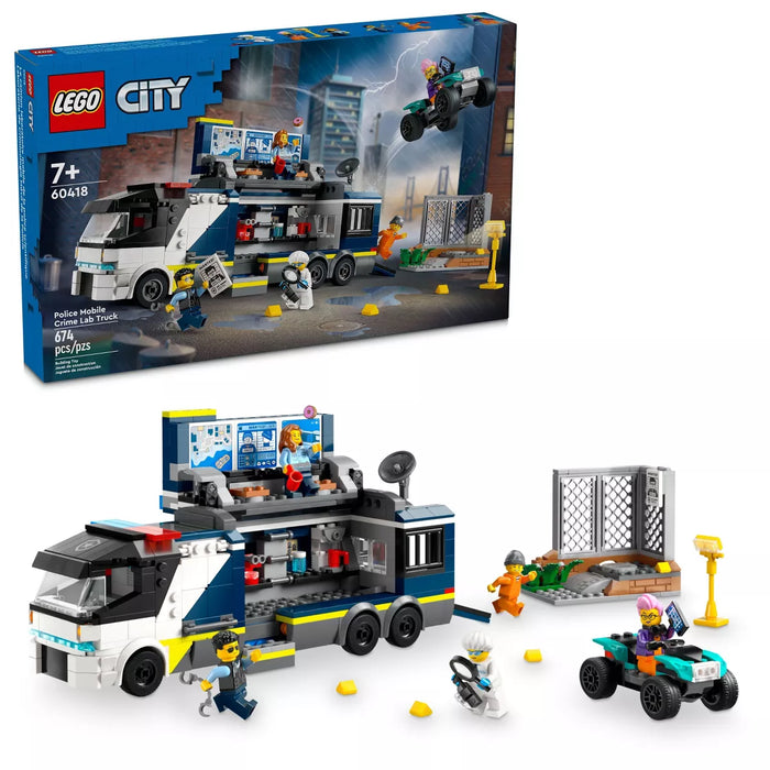 Lego Police Mobile Crime Lab Truck (60418)