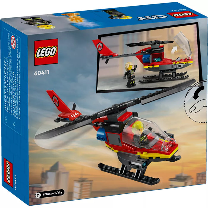 Lego Fire Rescue Helicopter (60411)