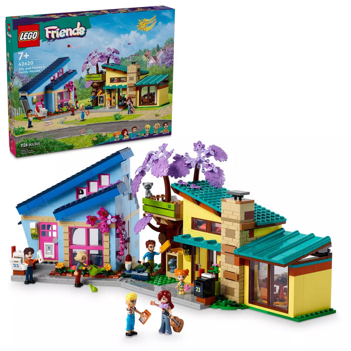 Lego Olly and Paisley's Family Houses (42620)