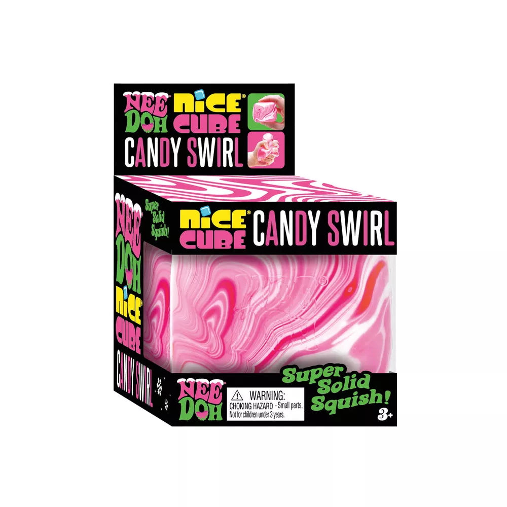 NeeDoh Candy Swirl Nice Cube