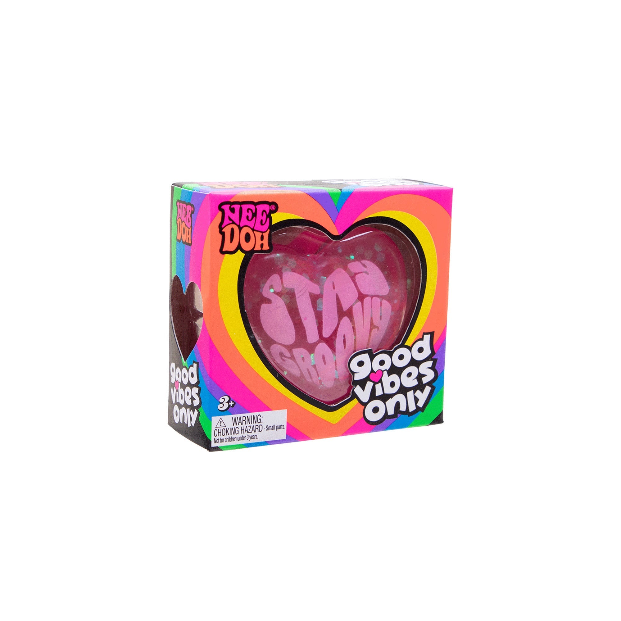 Nee-Doh Good Vibes Only – Squishy Sensory Stress Ball