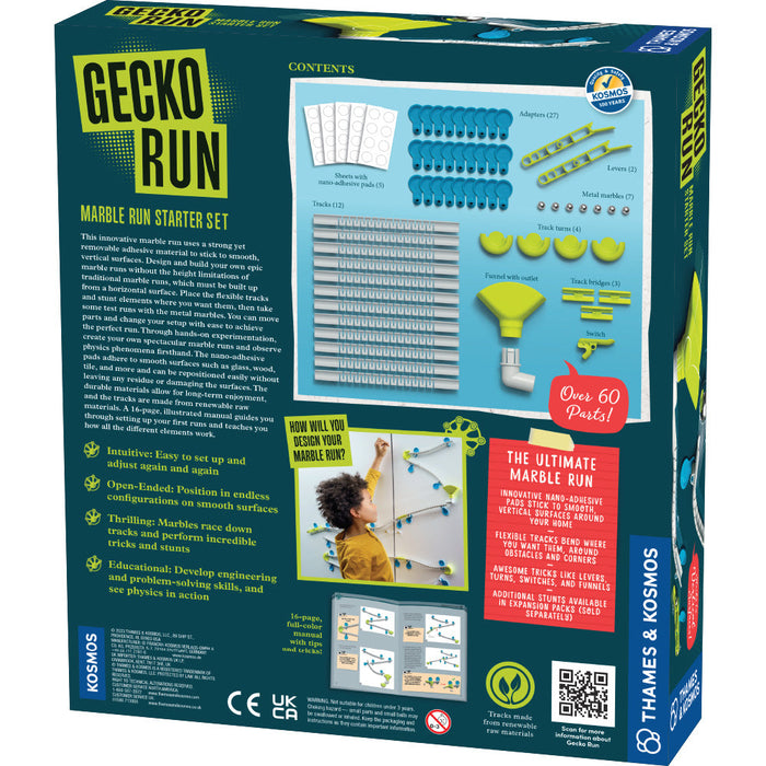 Thames & Kosmos Gecko Run: Marble Run Deluxe Starter Set