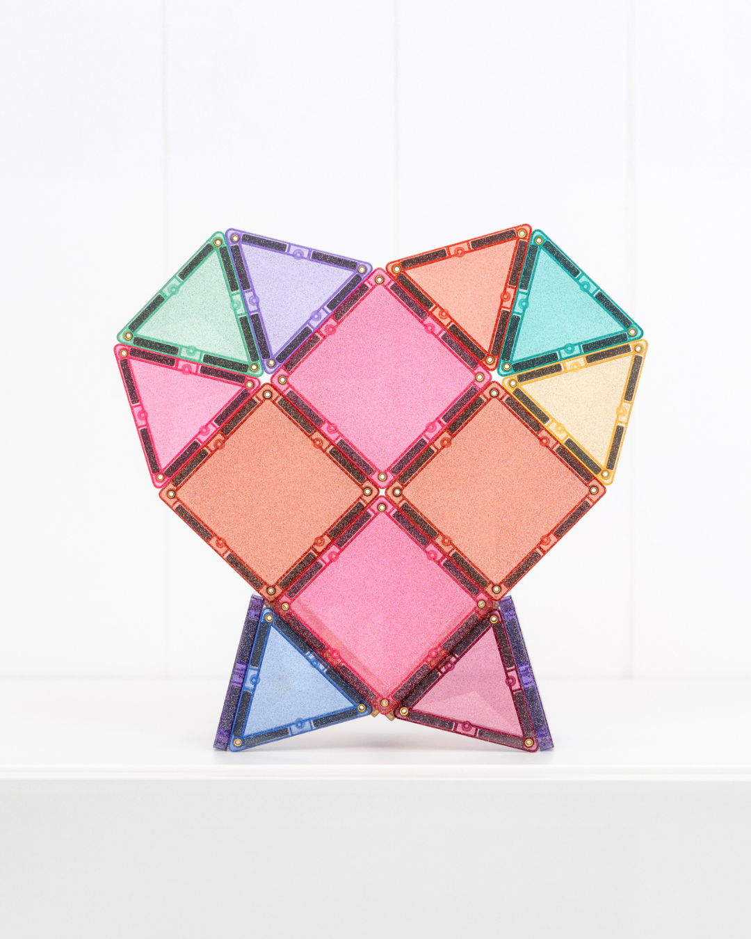 Connetix Glitter Castle Pack (48 pcs)