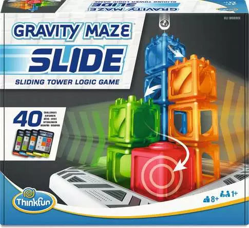Ravensburger Gravity Maze Slide – Logic & STEM Maze Challenge Game (Ages 8+)