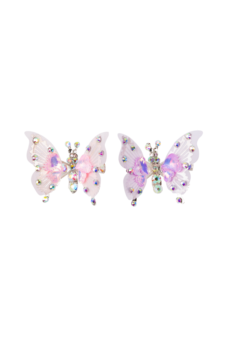 Great Pretenders Bouncy Butterfly Hair Clips – Assorted Kids Butterfly Hair Accessories (Ages 3+)