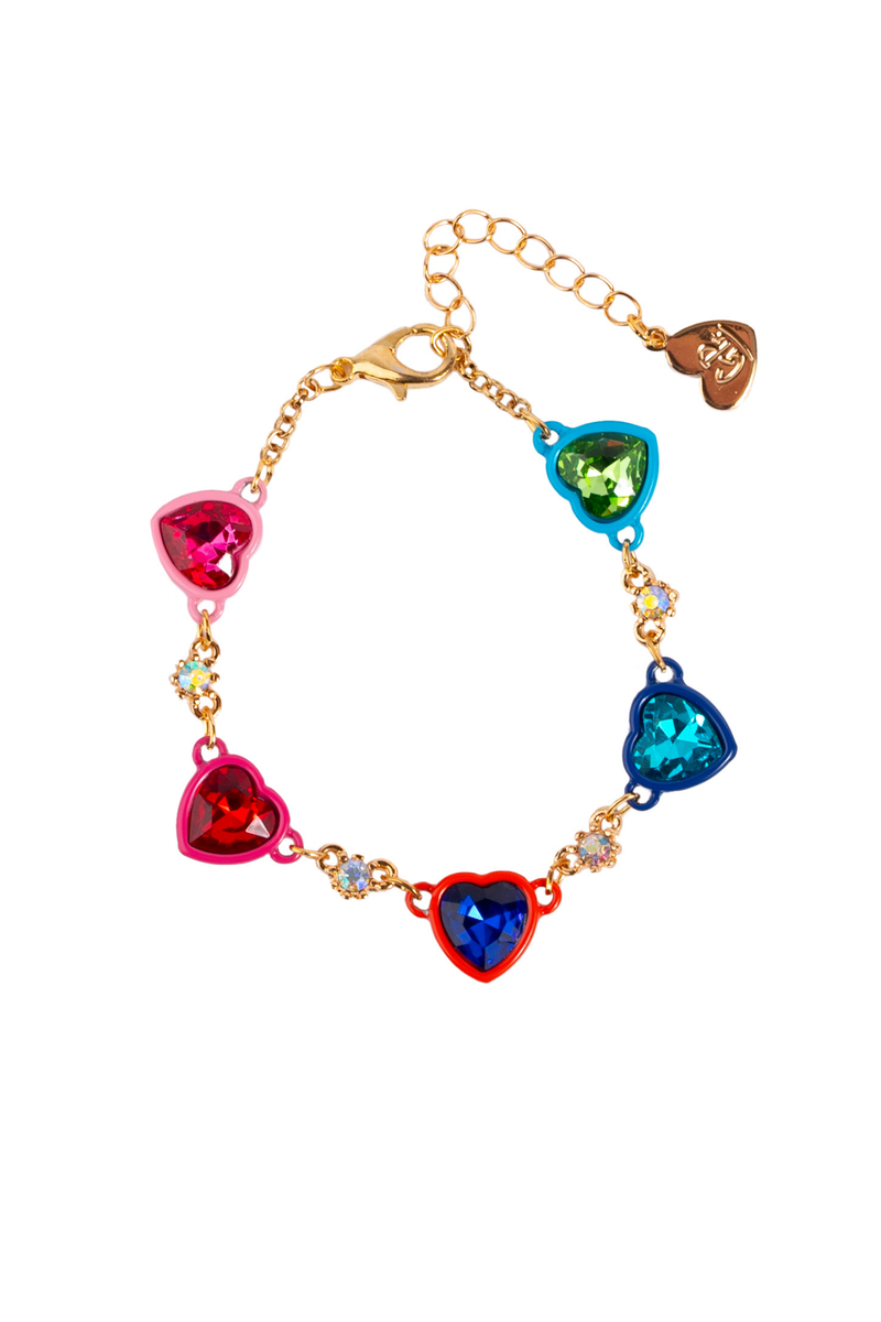 Great Pretenders Candy Hearts Bracelet – Kids Sweet Theme Fashion Bracelet (Ages 3+)