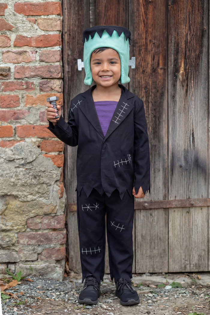 Great Pretenders Monster Mash Halloween Costume Set – Top, Pants & Headpiece Size 3-4 (Ages 3+)