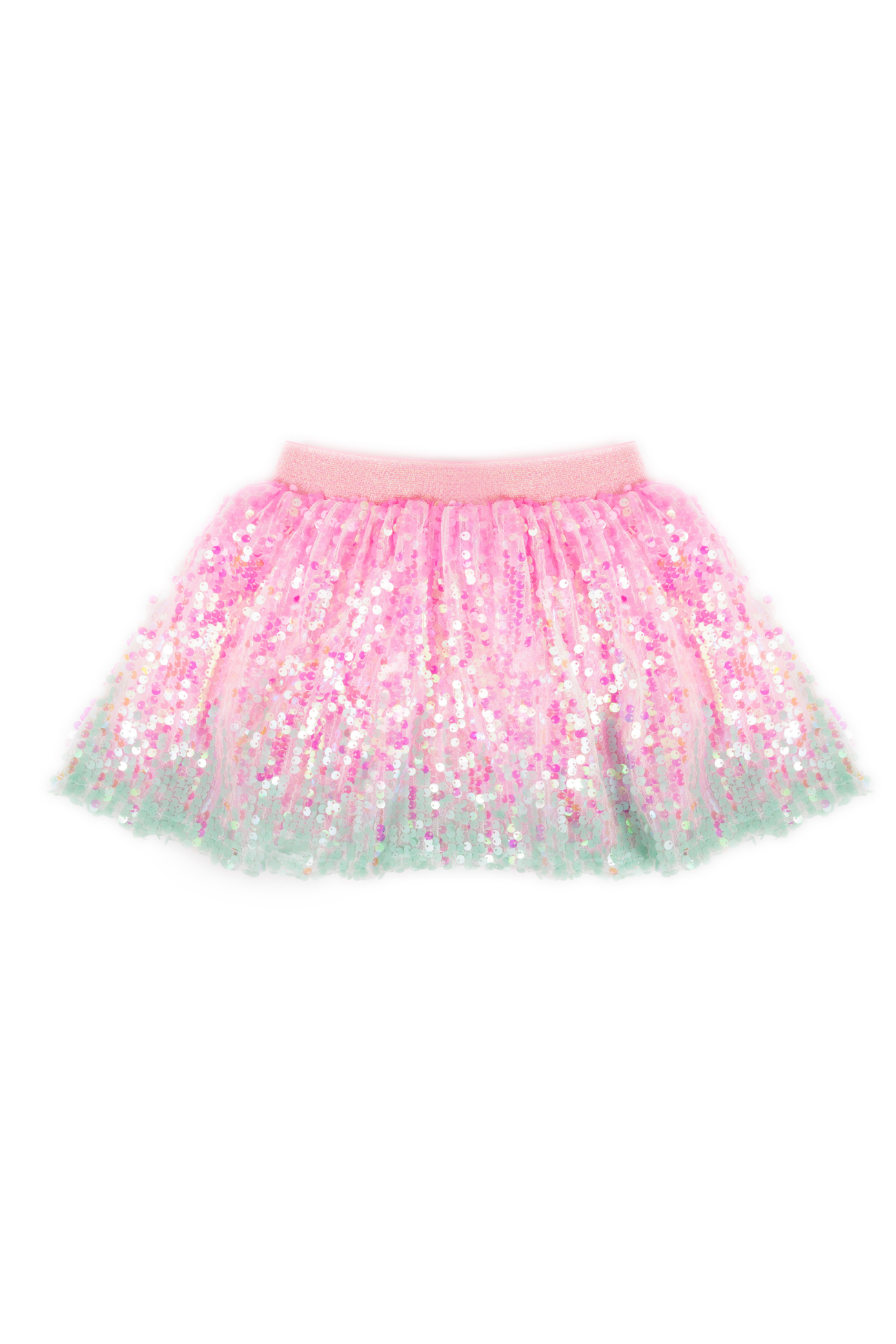 Great Pretenders Sorbet Swirl Skater Skirt – Kids Rainbow Twirl Skirt Size 4-6 (Ages 4+)