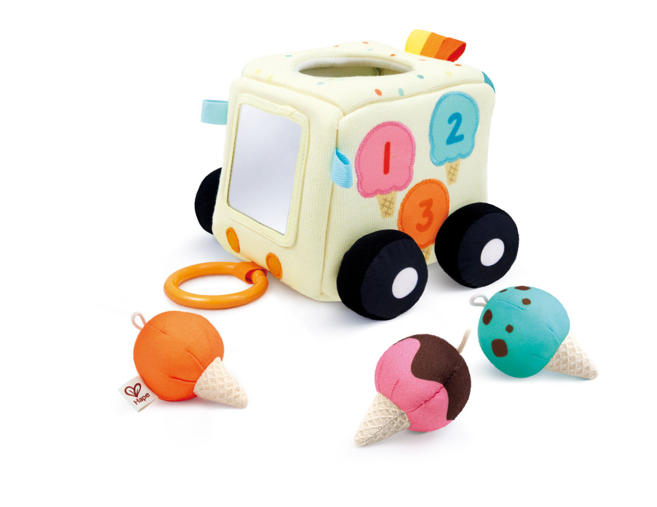 Hape Sensory Scoop lce Cream Truck