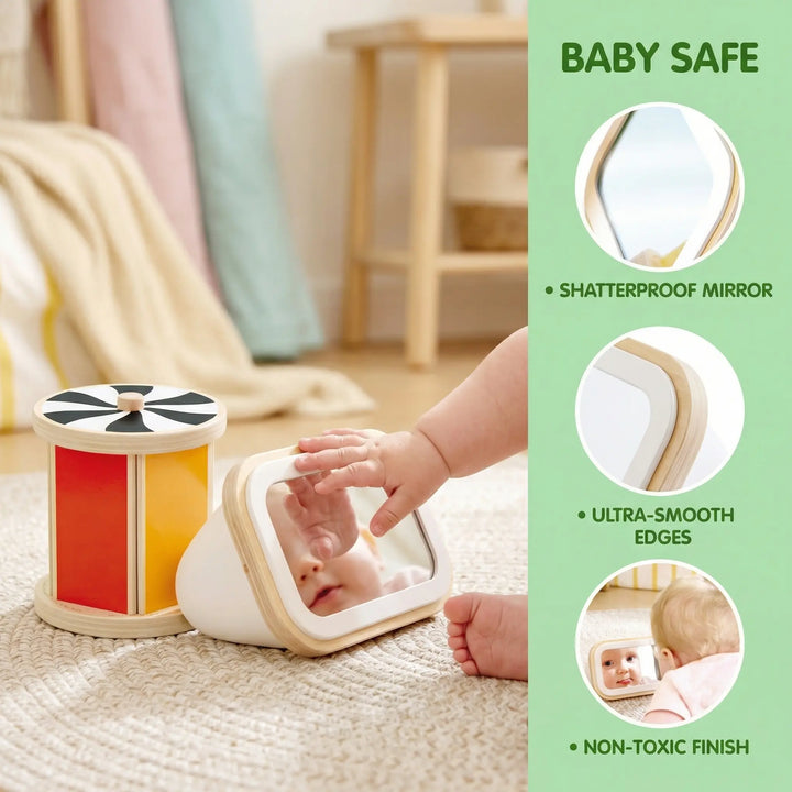 Hape Spinning Drum with Mirror