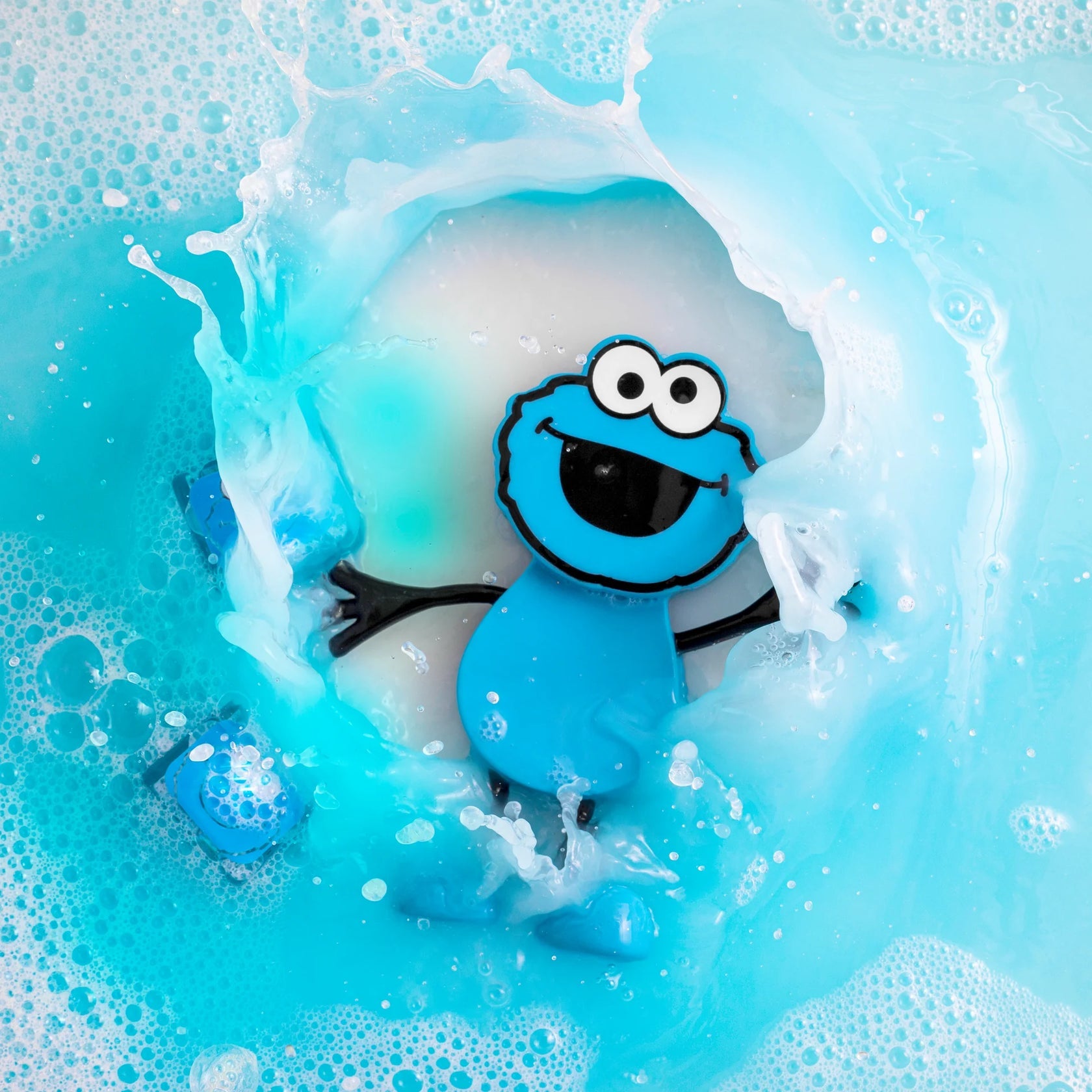 Glo Pals Sesame Street Water Activated Bath Toy - Cookie Monster