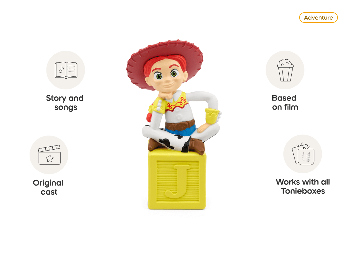Tonies Disney Toy Story 3 & 4 – Screen-Free Audio Tonie Figure with Stories & Songs for Kids (Ages 1+)