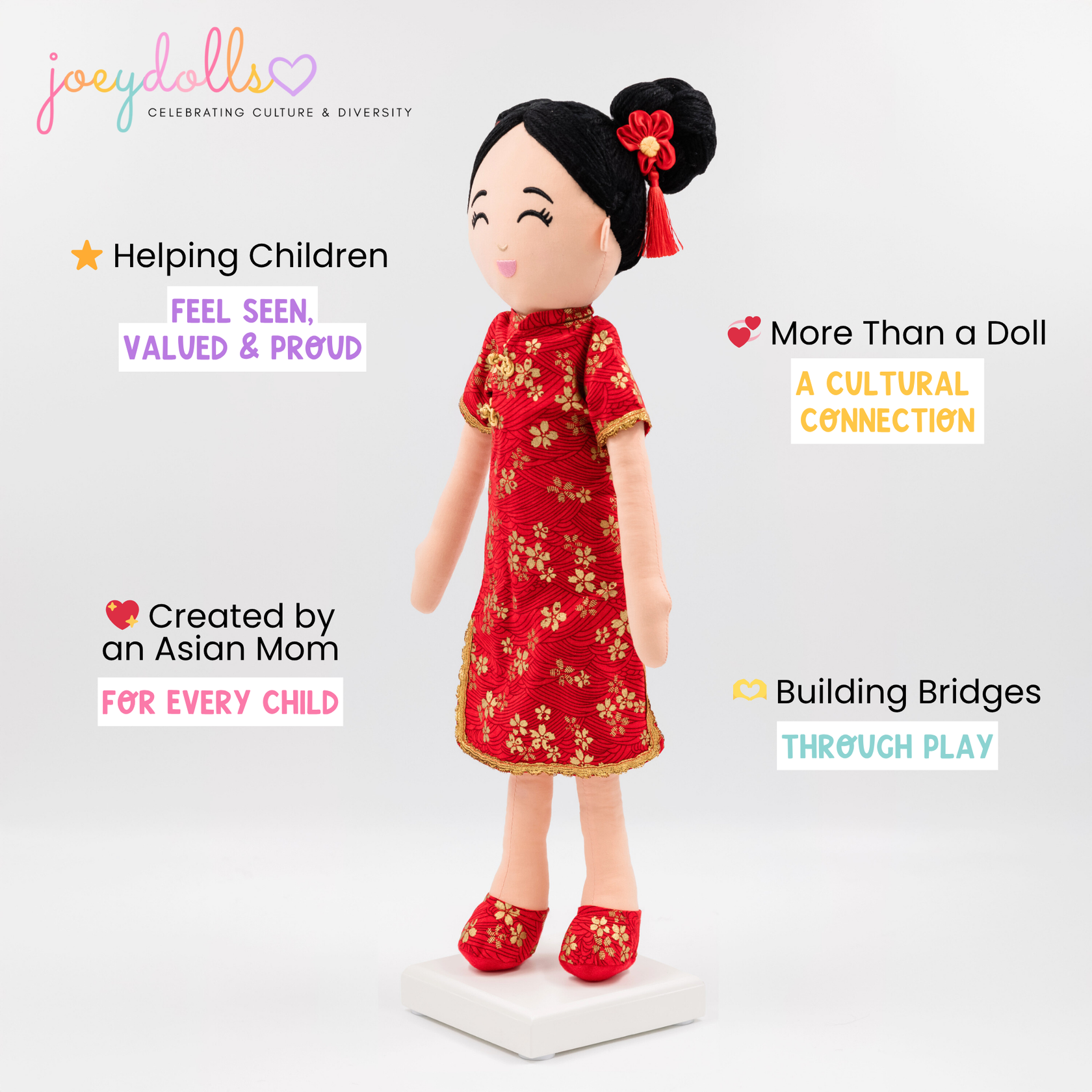 Joeydolls Chinese 'Mei' Cultural Doll