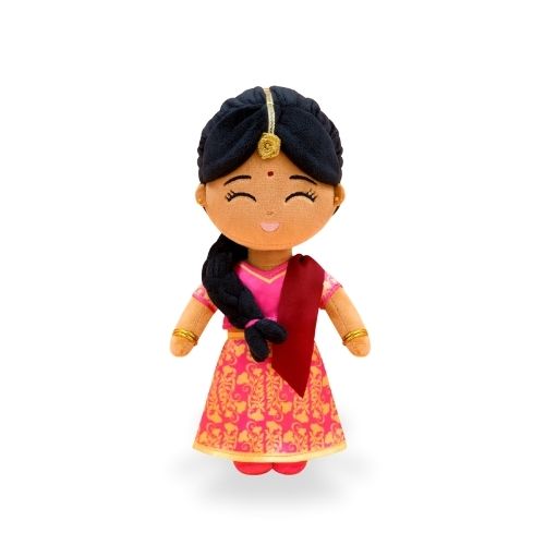 Joeydolls Indian 'Priya' Cultural Mini Doll