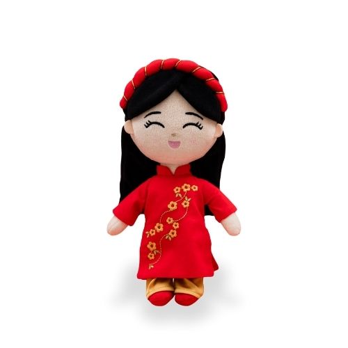 Joeydolls Vietnamese 'Hoa' Cultural Mini Doll