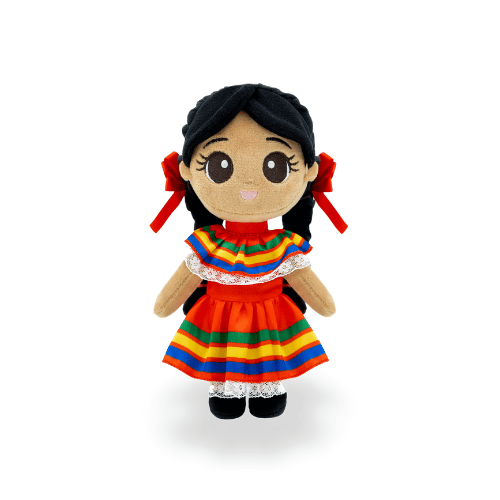 Joeydolls Mexican 'Xochitl' Cultural Mini Doll