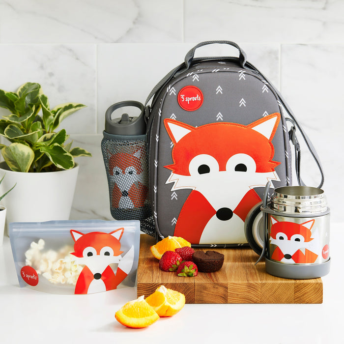 3 Sprouts Lunch Bag - Fox
