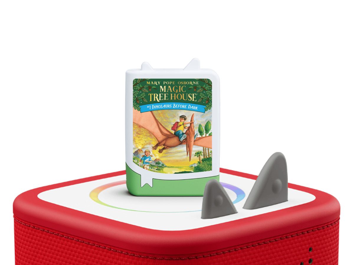 Tonies Book Tonie Magic Tree House Book Tonie 4-Pack – Screen-Free Audio Companion for Kids' Books (Ages 5+)