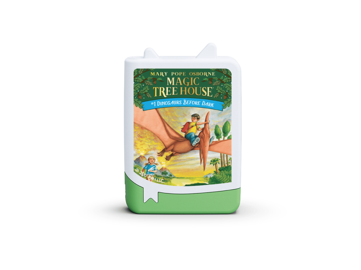 Tonies Book Tonie Magic Tree House Book Tonie 4-Pack – Screen-Free Audio Companion for Kids' Books (Ages 5+)