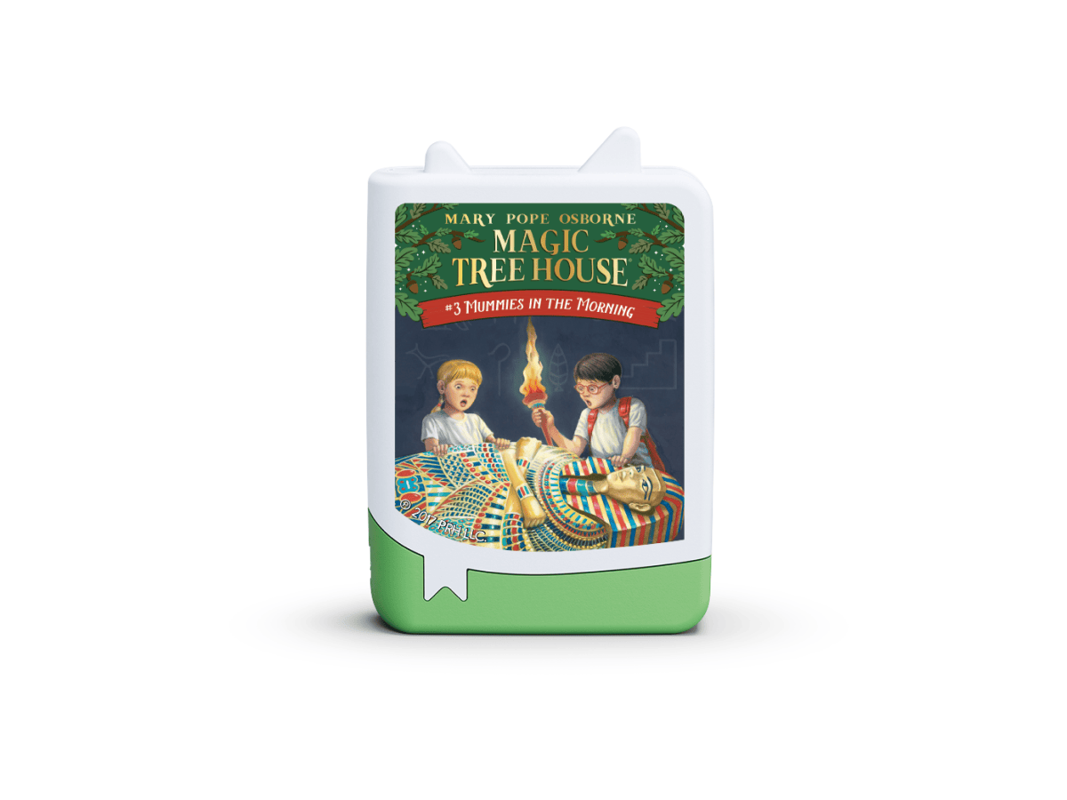 Tonies Book Tonie Magic Tree House Book Tonie 4-Pack – Screen-Free Audio Companion for Kids' Books (Ages 5+)