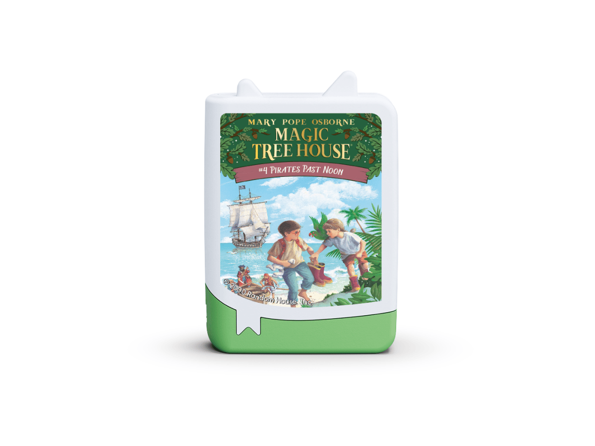 Tonies Book Tonie Magic Tree House Book Tonie 4-Pack – Screen-Free Audio Companion for Kids' Books (Ages 5+)