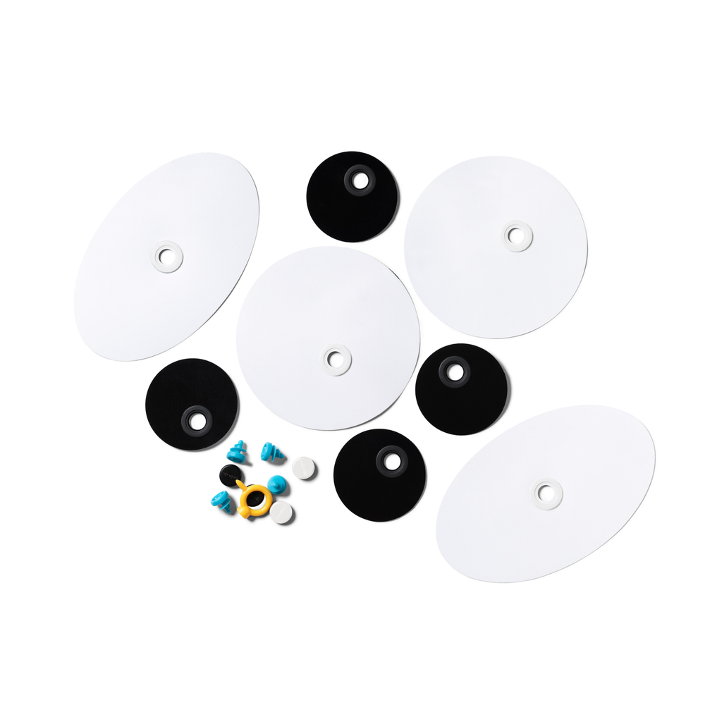 MakeDo Deco-Props Googlies 21-Pack – Wobbly Eye Decorations for Cardboard Characters (Ages 4+)