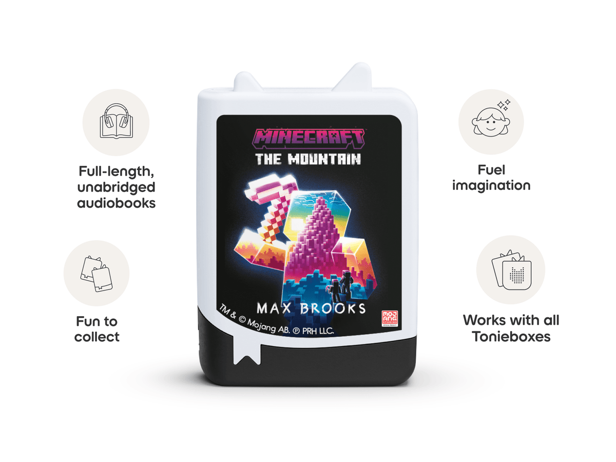 Tonies Book Tonie Minecraft Book Tonie 3-Pack – Screen-Free Audio Companion for Kids' Books (Ages 5+)