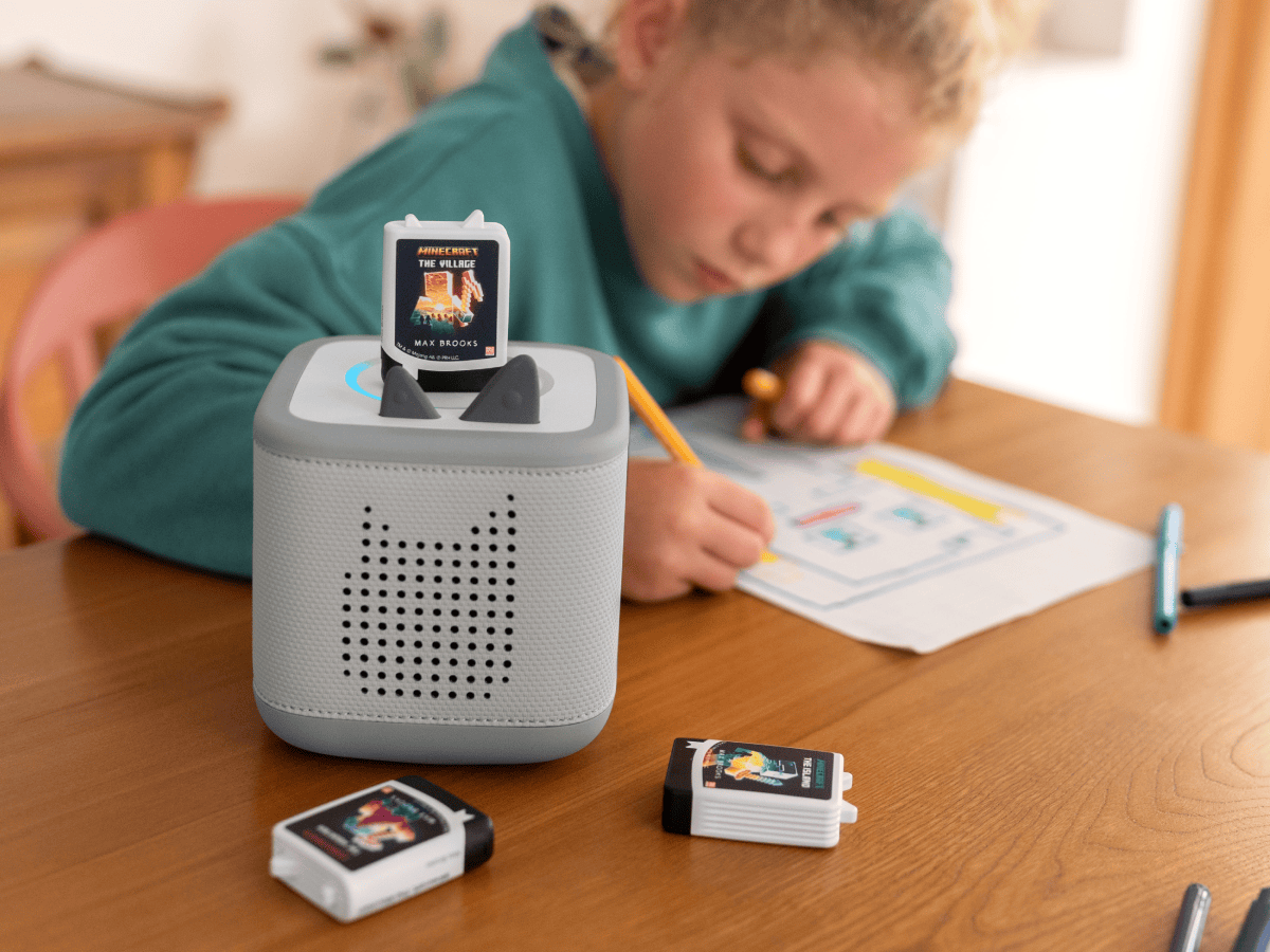 Tonies Book Tonie Minecraft Book Tonie 3-Pack – Screen-Free Audio Companion for Kids' Books (Ages 5+)