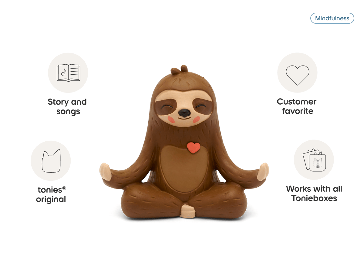 Tonies Mindfulness Tonie – Screen-Free Audio Tonie Figure for Kids (Ages 1+)