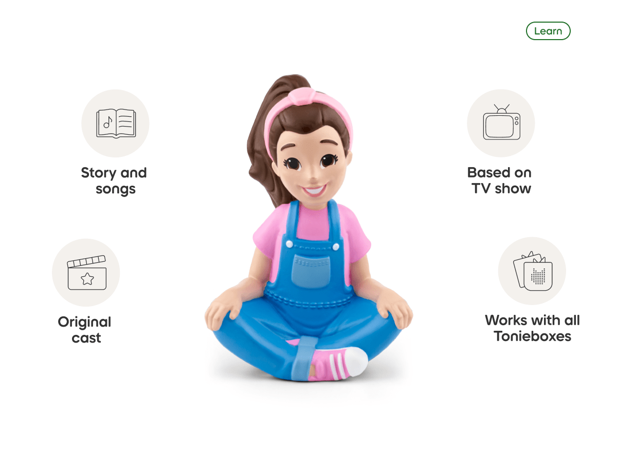 Tonies Ms. Rachel – Screen-Free Audio Tonie Figure for Kids (Ages 1+)