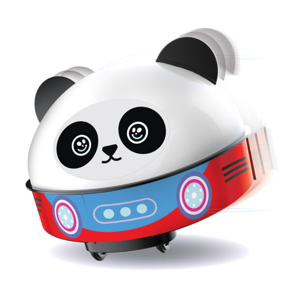 4M Q.Botz Panda Robot Kit – Build Your Own Rolling STEM Robot with Obstacle Avoidance (Ages 5+)