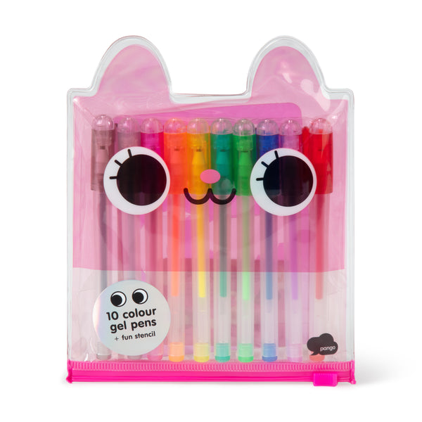 Pango Cat Gel Pens Set — Bright Bean Toys