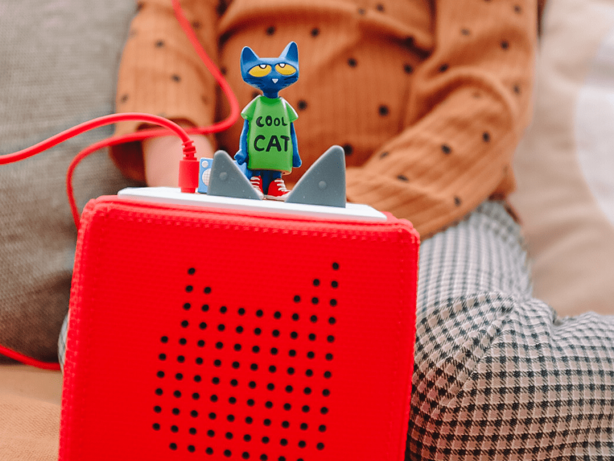Tonies Pete the Cat – Screen-Free Audio Tonie Figure for Kids (Ages 1+)