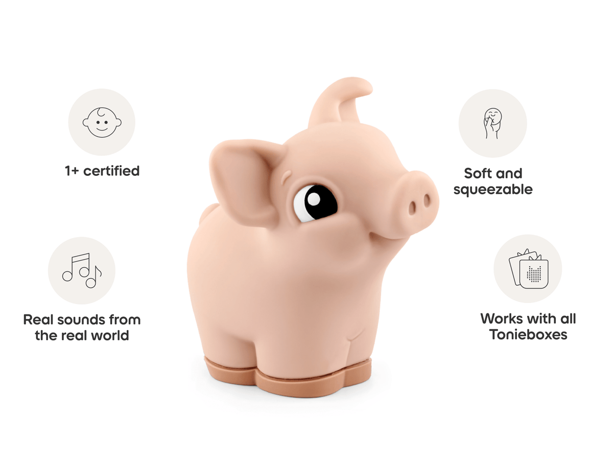 Tonies My First Tonies Pig – Screen-Free Audio Tonie for Babies & Toddlers (Ages 1+)