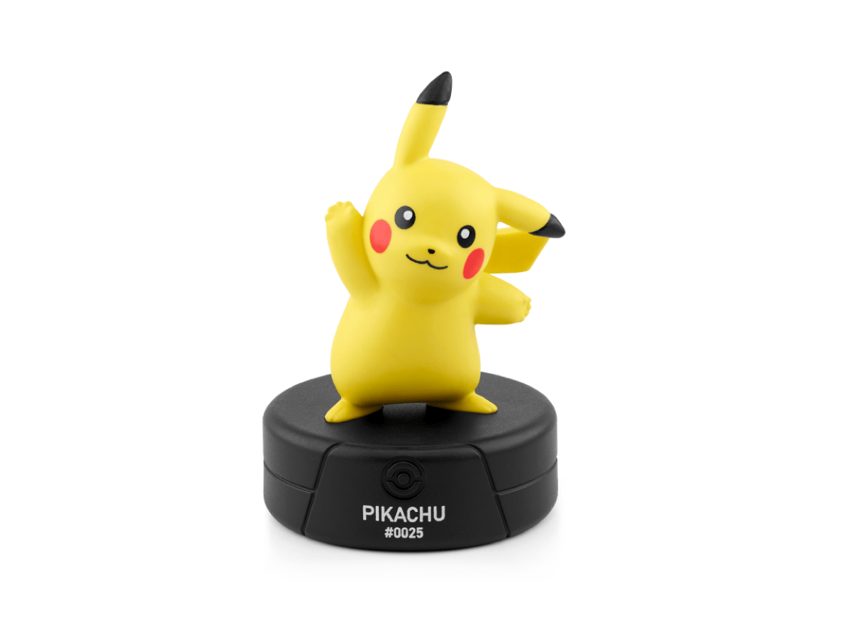 Tonies Pokémon Pikachu Tonie – Screen-Free Audio Figure with Pokémon Stories & Songs (Ages 4+)