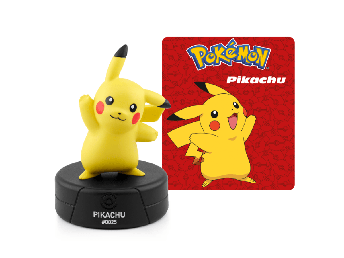 Tonies Pokémon Pikachu Tonie – Screen-Free Audio Figure with Pokémon Stories & Songs (Ages 4+)