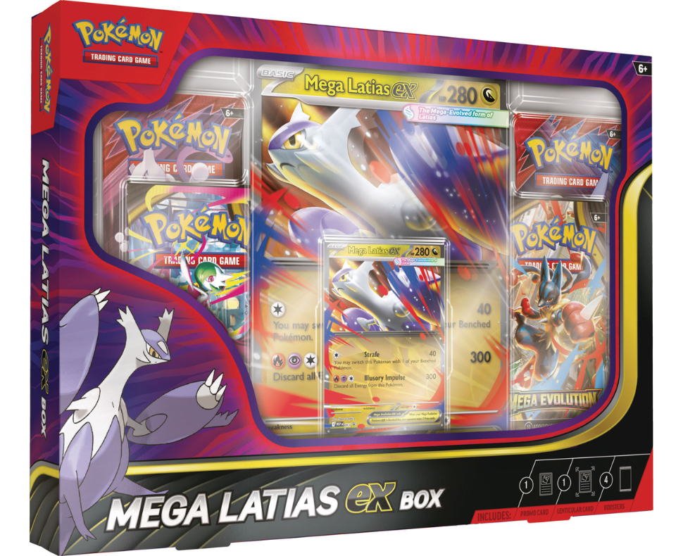 Pokemon TCG: Mega Latias Ex Box