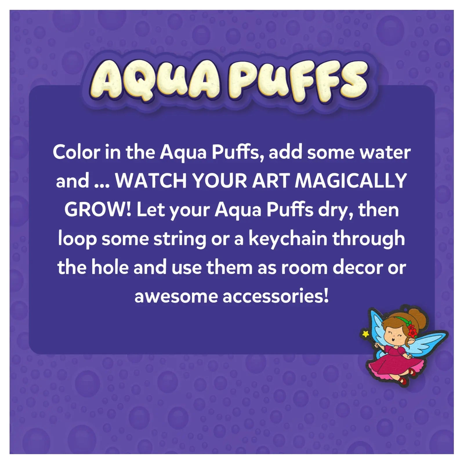 Skillmatics Aqua Puffs: Unicorns – Water-Activated Colour & Craft Activity