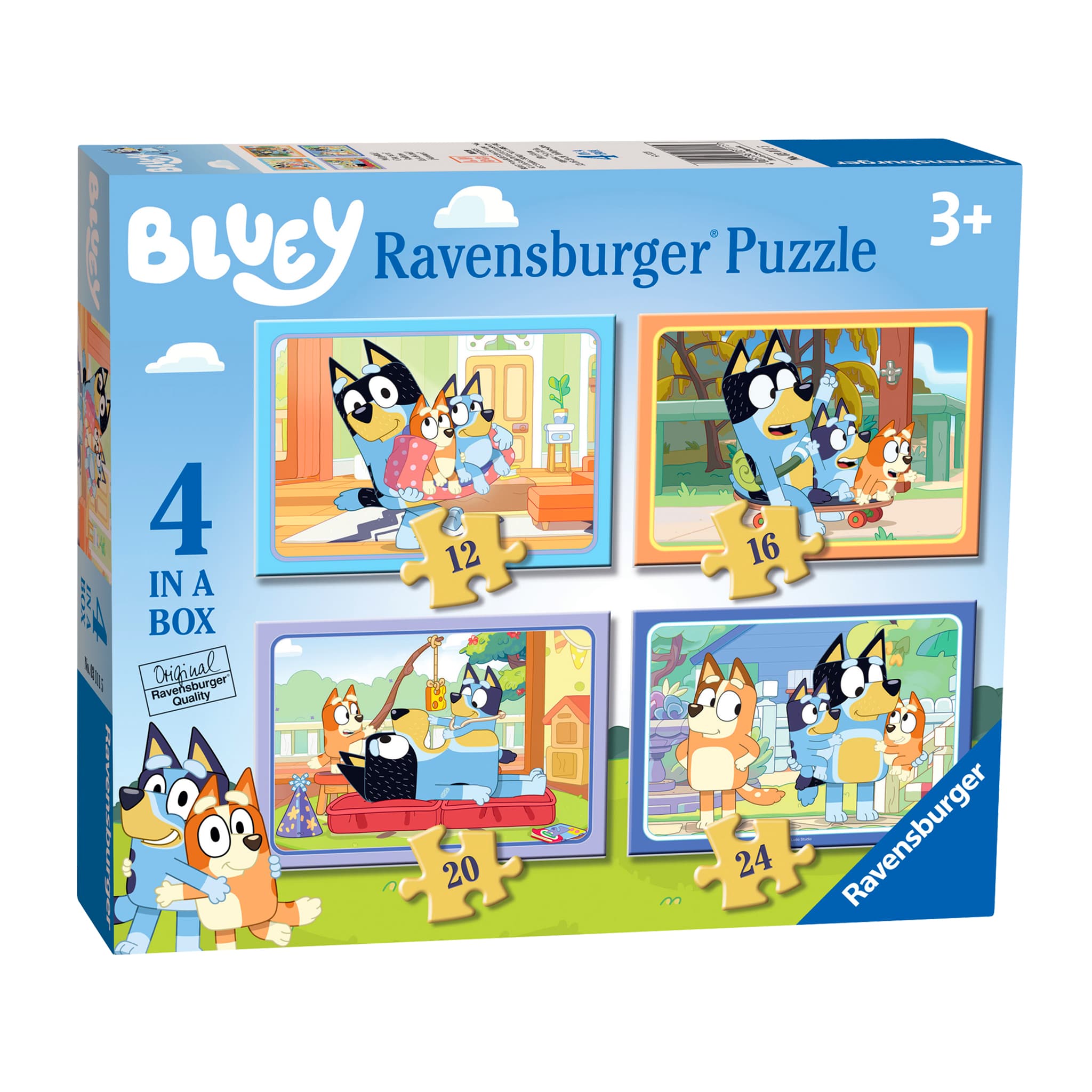 Bluey  12, 16, 20, 24 pc Puzzles