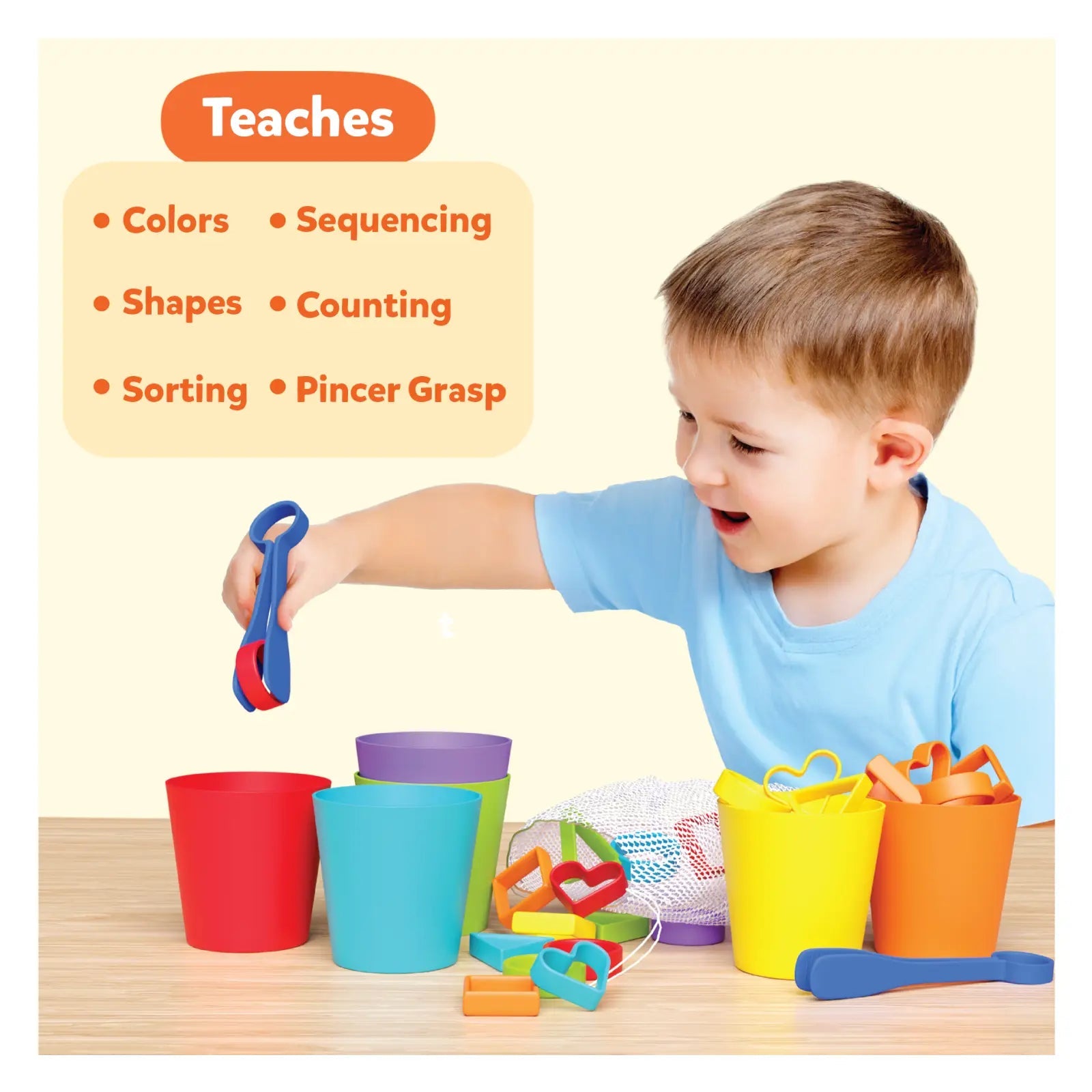 Skillmatics Rainbow Sorting – Colour Recognition & Sorting Activity Game