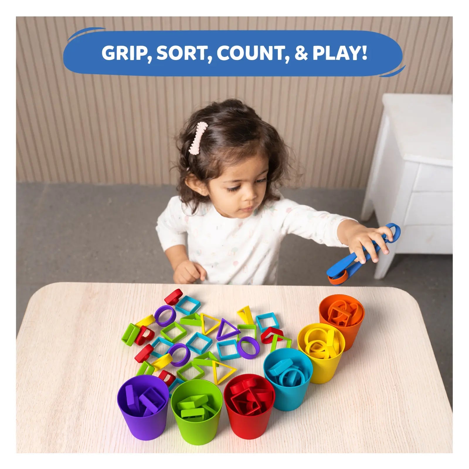 Skillmatics Rainbow Sorting – Colour Recognition & Sorting Activity Game