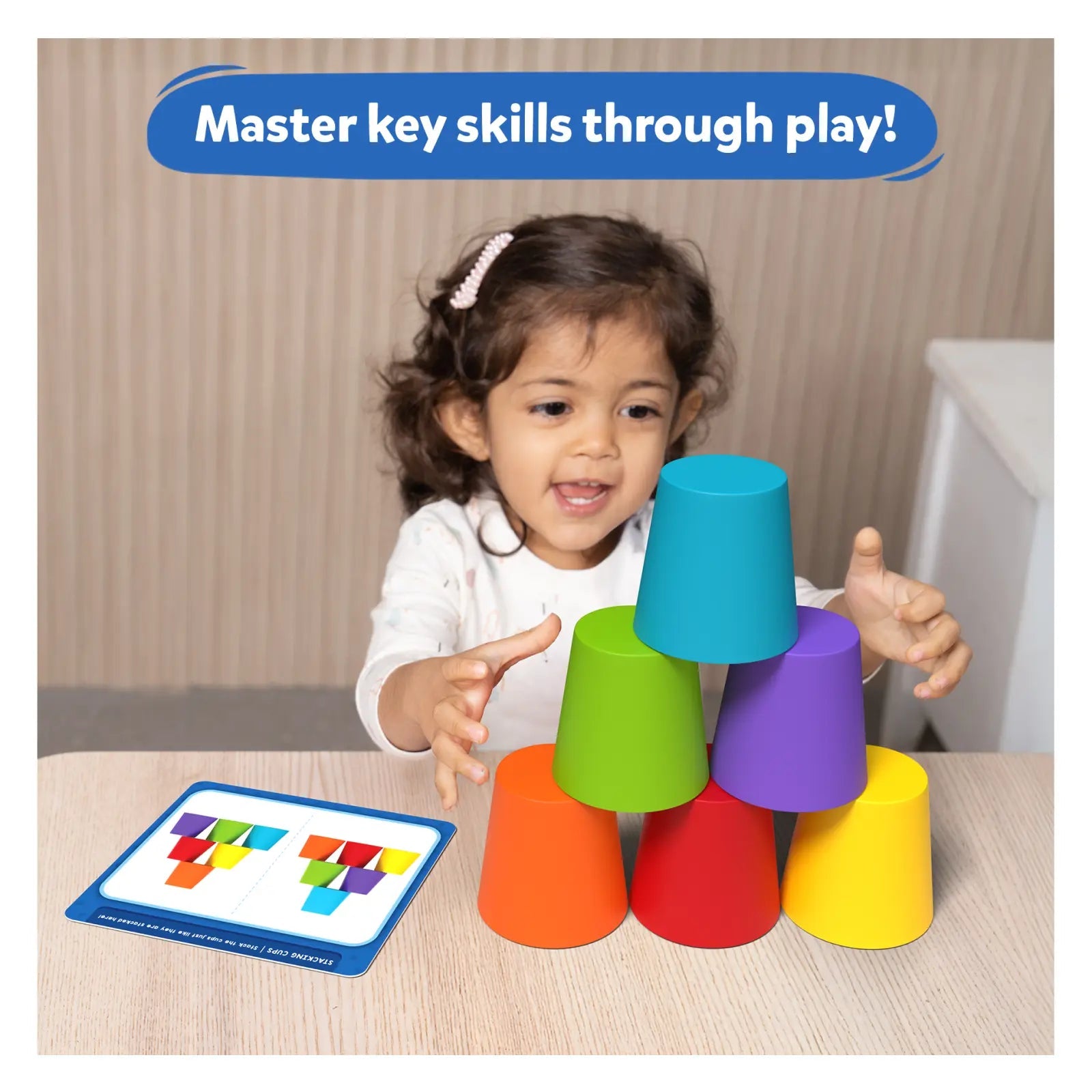 Skillmatics Rainbow Sorting – Colour Recognition & Sorting Activity Game