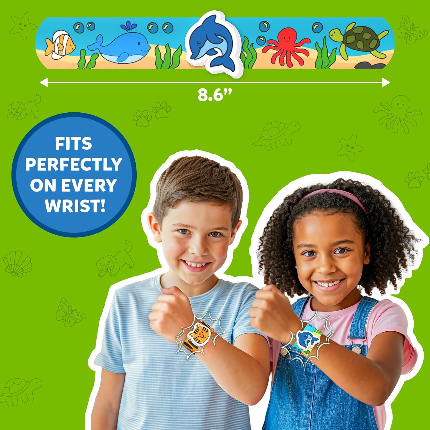Skillmatics Snap Bandz: Animal Friends – DIY Wearable Snap Bracelet Kit