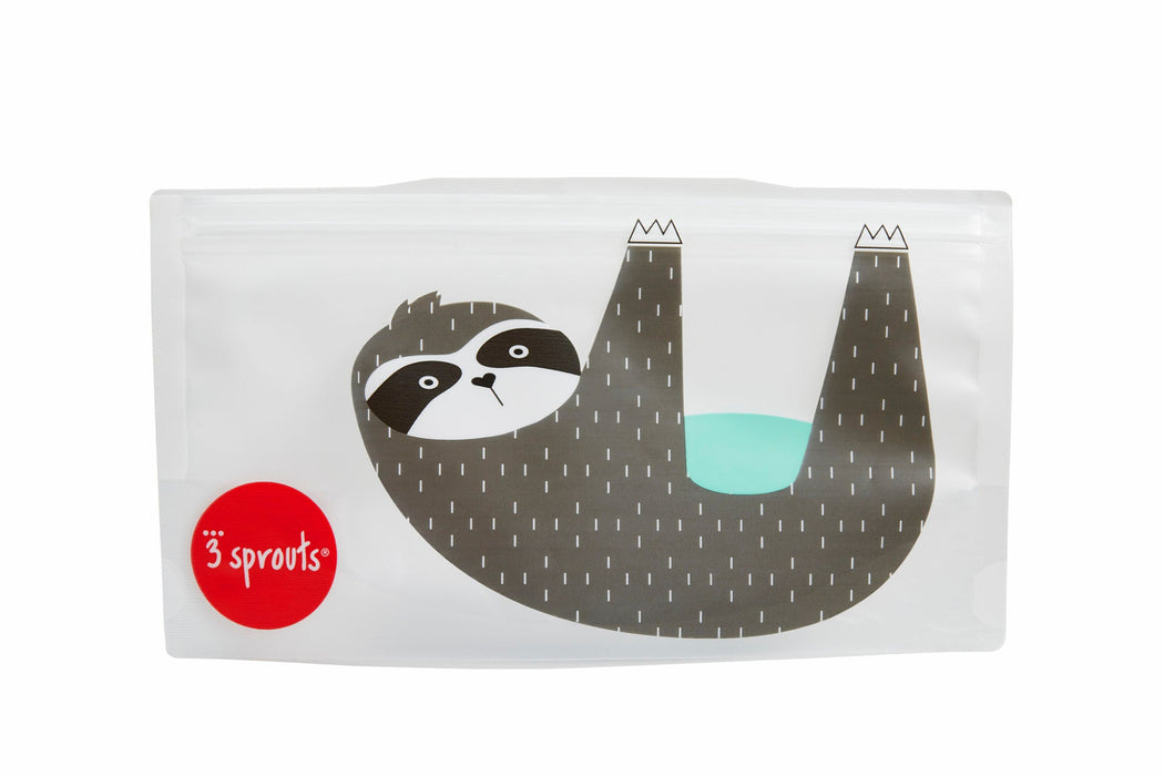 3 Sprouts Snack Bag (2 pack) - Sloth